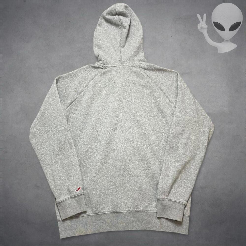 Vintage Colosseum Men's Small Pitt Panthers Heather Gray Arch Full Zip Hoodie - Picture 6 of 8